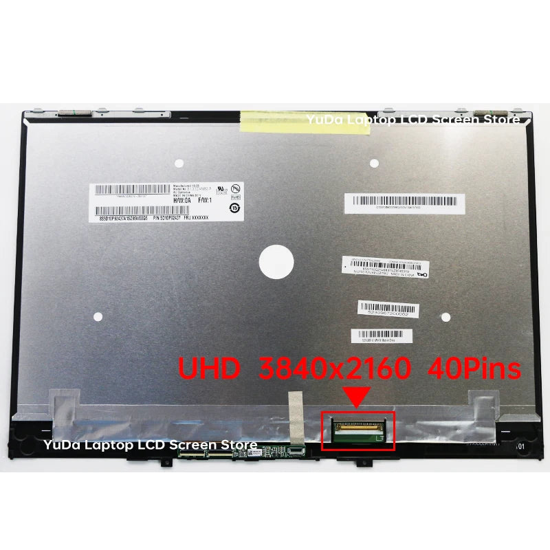 13.3 Inch Laptop LCD Touch Screen For Lenovo ideapad Yoga 730-13IKB Lenovo Yoga 730-13IWL Display Digitizer Assembly Replacement Lenovo laptop repair parts