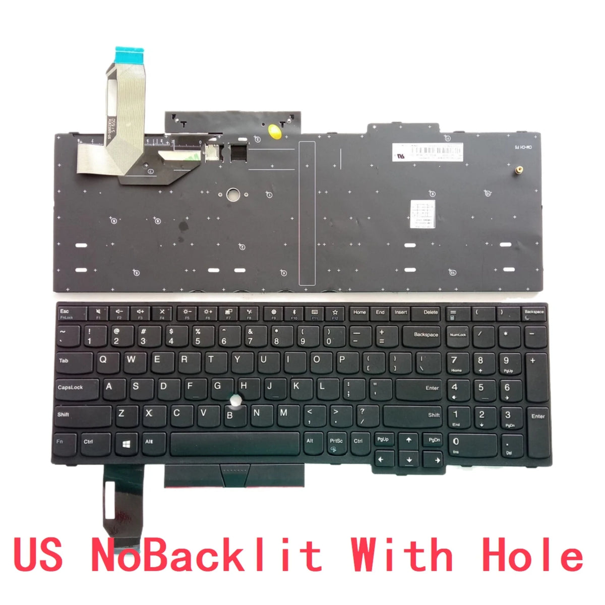 New US Russian Spanish Latin Arab Brazil Backlit Keyboard For Lenovo Thinkpad E580 E585 E590 E595 T590 L580 L590 P52 P72 P53 P73 Lenovo laptop repair parts