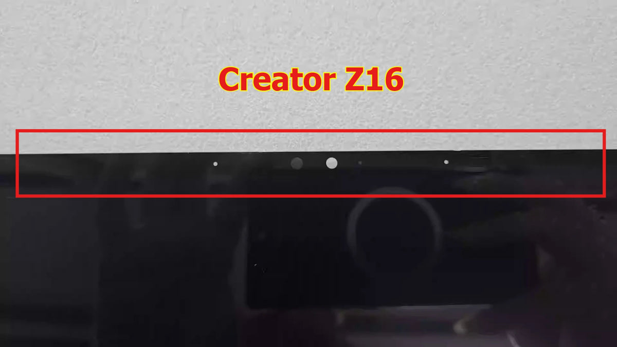 16" 2.5K 2560x1600 LCD LED Screen Frame Touch Assembly For MSI Creator Z16 A11UET MS1571 1572 B160QAN02.P B160QAN02.K 120/165hz MSI laptop repair parts