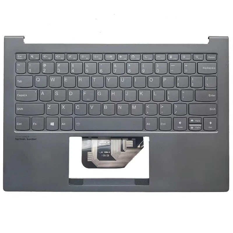 Upper case Keyboard for Lenovo ThinkBook 13X ITG C topcase palmrest touchpad shell Cover 5CB1D66586 Lenovo laptop repair parts