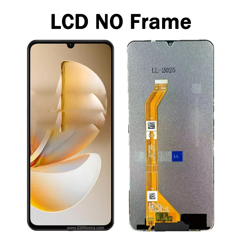 6.74"For Realme Note 70 Display For Realme Note70T RMX5313 LCD Display Touch Screen Digitizer Assembly Replacement Oppo phone repair parts Realme phone repair parts