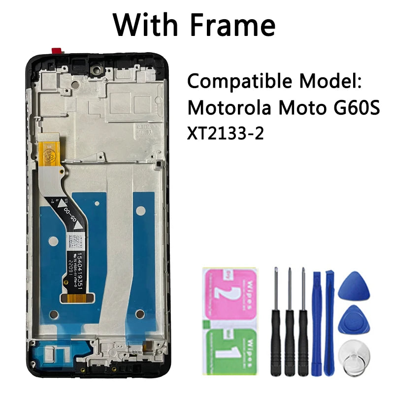 OEM G Series Screen for Motorola Moto G10 G20 G30 G50 5G G60 G60S G100 LCD Display Touch Screen Digitizer Replacement Motorola phone repair parts
