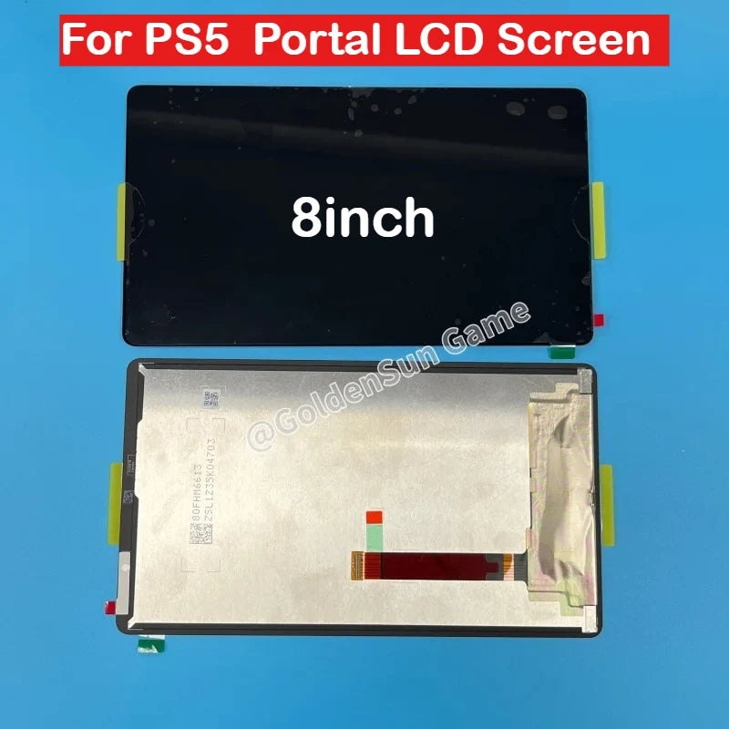 1piece Replacement Original New LCD Display Screen 8inch Touch Screen Digitizer for PS5 Portal Streaming Handheld Host Screen Game console repair parts
