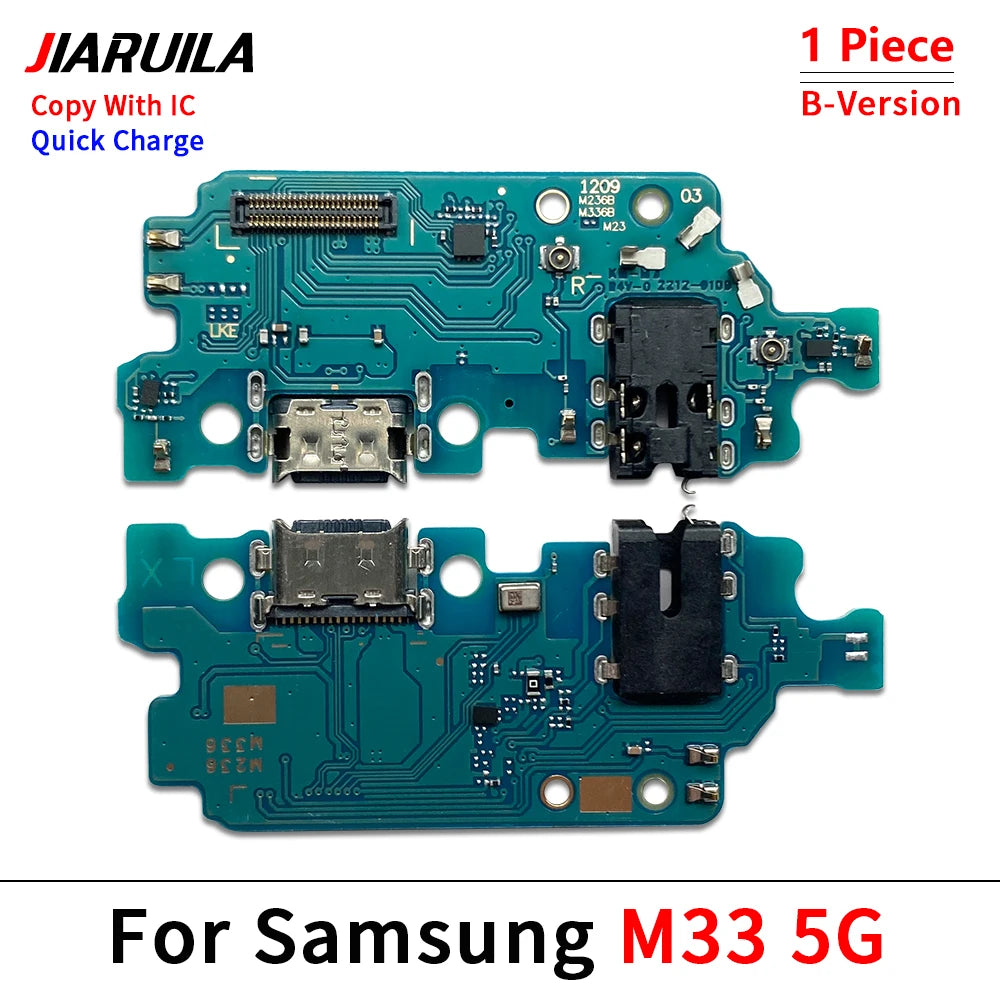 50Pcs, USB Charger Charging Dock Port Connector Flex Cable For Samsung M11 M21 M21s M31 M31s M51 M12 M22 M32 M23 M33 M53 5G M12 Samsung phone repair parts