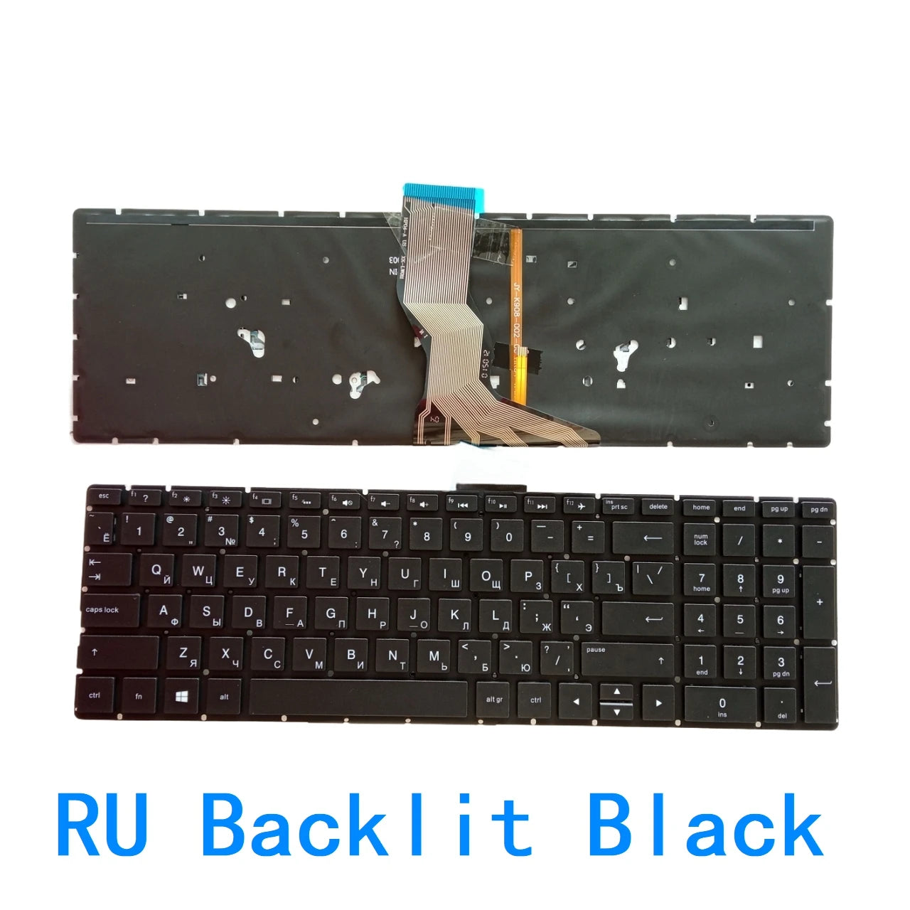 US Russian Spanish Arab Backlit Keyboard For HP 15-BS 15-CD 15-BR 15-BW 15T-BR 15Q-BU 15T-BS 15Z-BW 250 G6 255 G6 256 G6 258 G6 HP laptop repair parts