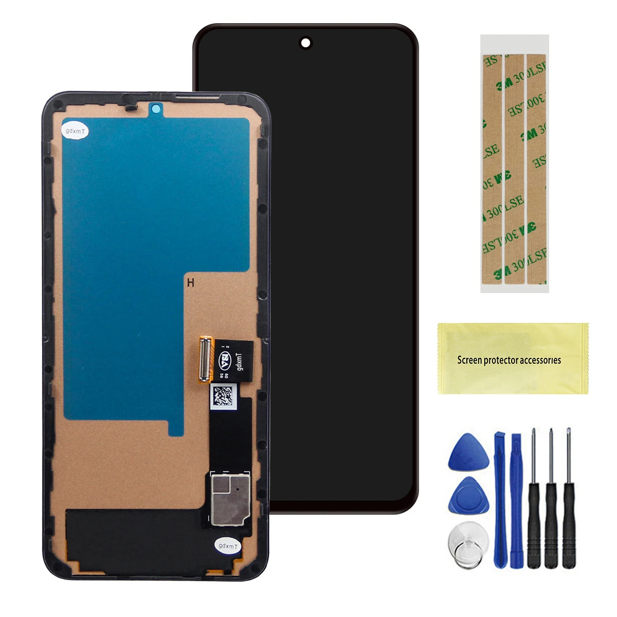 For Google Pixel 8 GKWS6 G9BQD,GA04851-US GZPFO GPJ41 LCD Display Touch Screen Digitizer Assembly With Frame 100% Teseted Google phone repair parts
