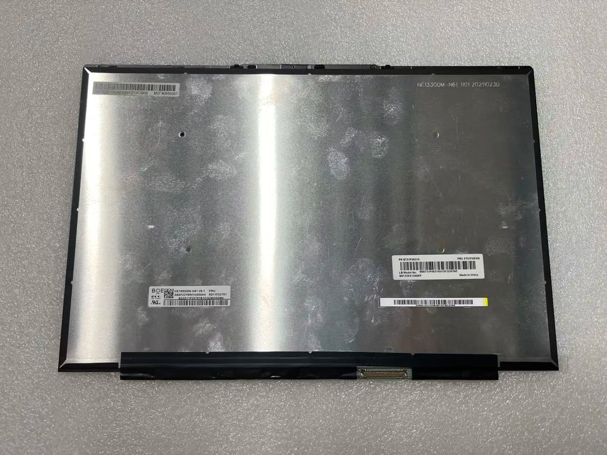 13.3'' For LENOVO ThinkBook 13x ITG  QHD LCD Screen  Display  Assembly Lenovo laptop repair parts