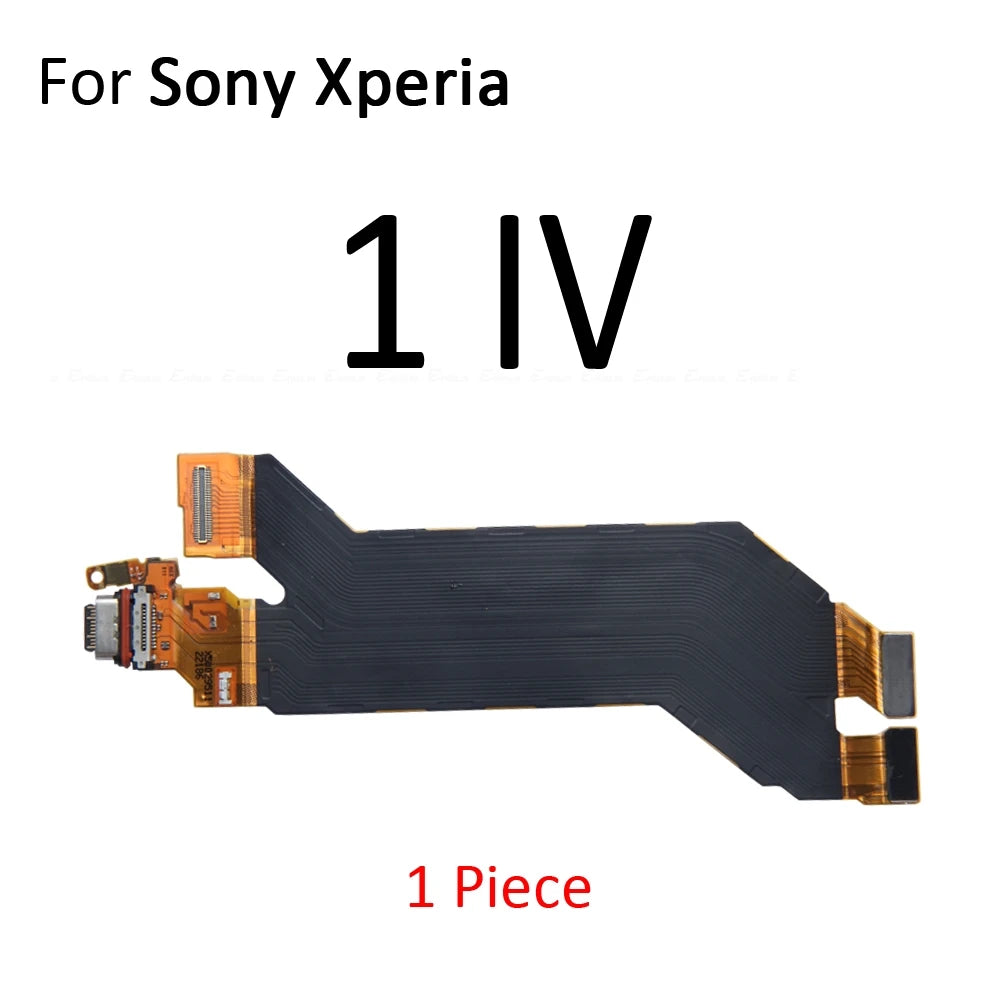 Fast Charger USB Dock Charging Dock Port Board With Mic Microphone Flex Cable For Sony Xperia 1 5 II III IV VI V Sony phone repair parts