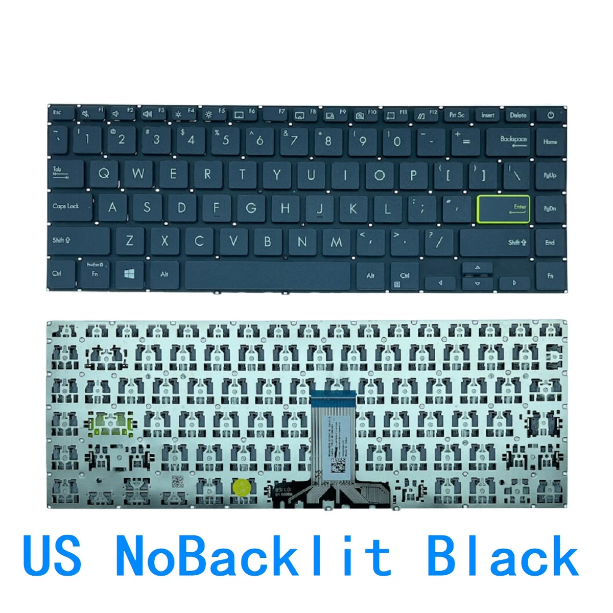 New US Russian Spanish language  Backlit Keyboard For ASUS Redolbook 14S S433 X421 S4600 V4050F E410M M4600I ASUS laptop repair parts