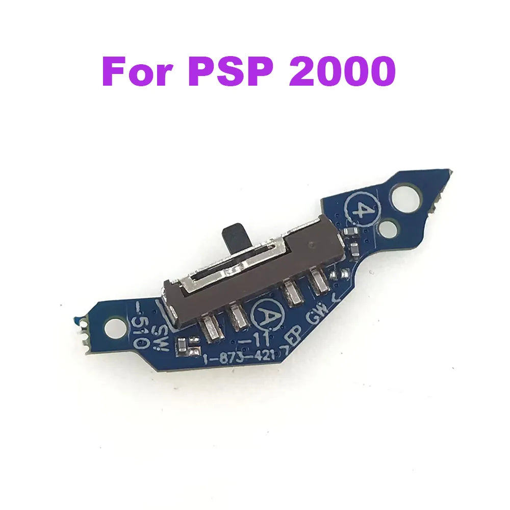 1-5PCS For PSP1000 PSP2000 PSP3000 PCB Power On Off Switch Board Built-in Sliding Switch Start Keys Replacement ﻿ Game console repair parts