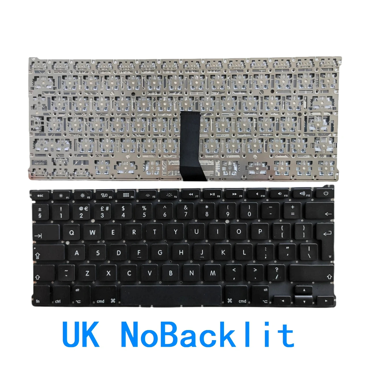 New US Russian Spanish UK Language  Backlit Keyboard For Apple Macbook Air 13.3" A1369 A1466 2011 2012 2013 2014 2015 2017 Year MACBOOK laptop repair parts