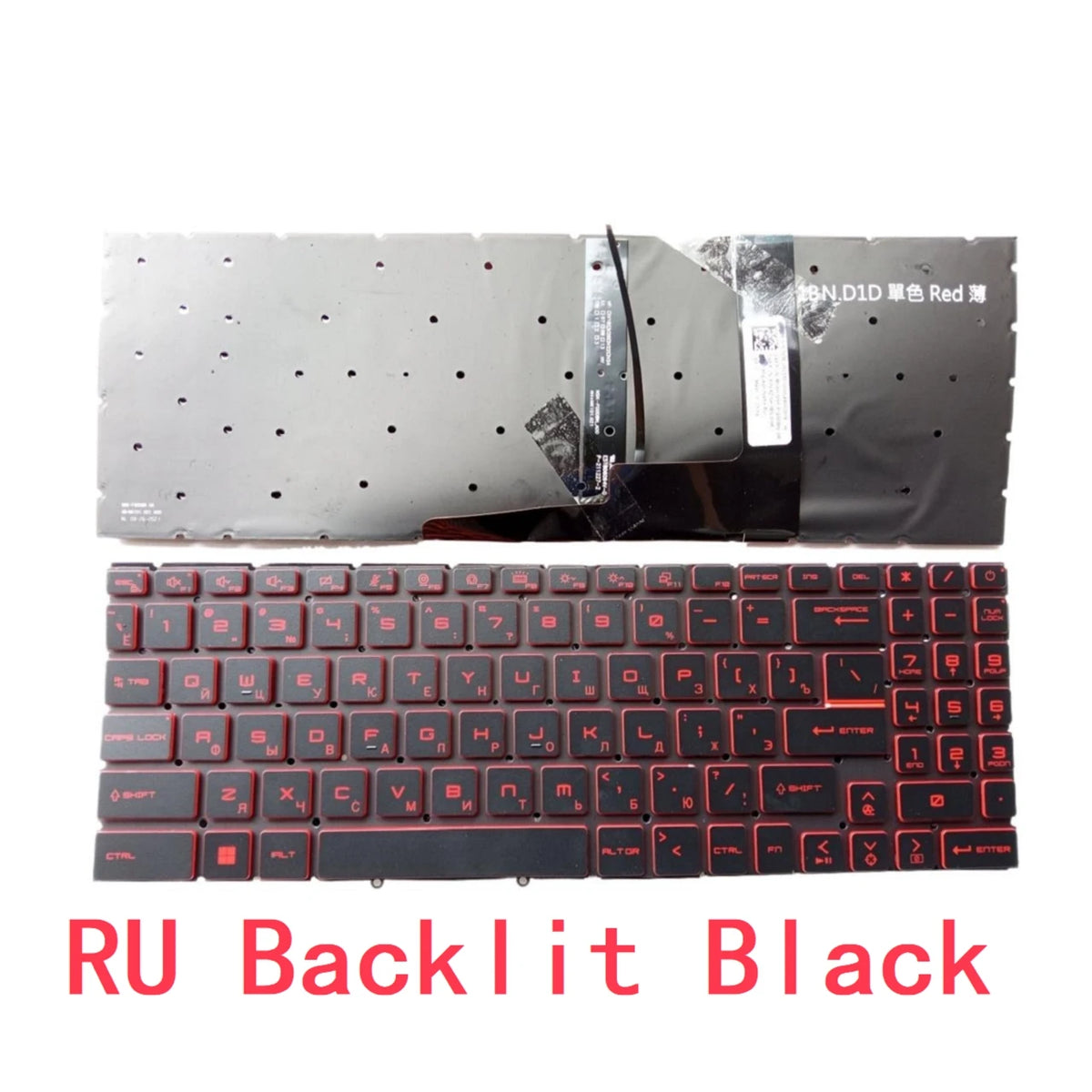 New US Russian Spanish Laptop RGB Keyboard For MSI GL66 GF66 MS-1581 1582 1583 1585 GL76 GF76 MS-17L1 17L2 17L3 MS-17L4 MS-17L5 MSI laptop repair parts