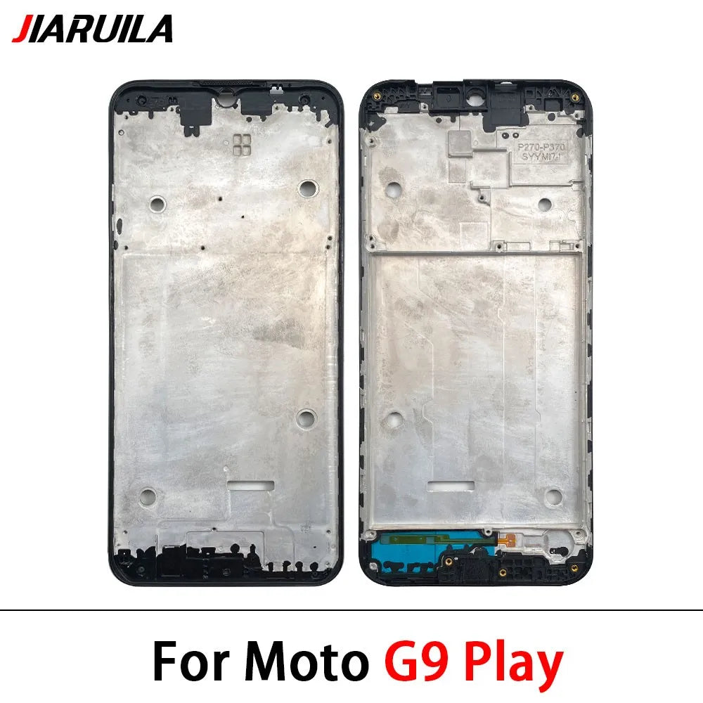 New Front Housing LCD Display Bezel Middle Frame For Motorola Moto G8 G9 Play Plus Power Lite Motorola phone repair parts