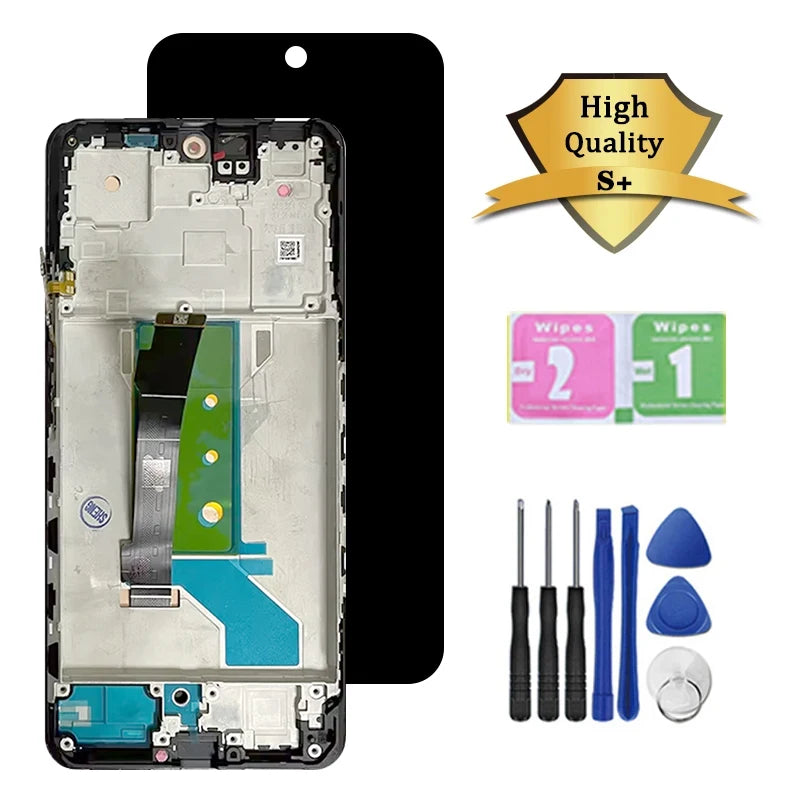 AMOLED For Redmi Note 12 Pro+ 12Pro Plus For Xiaomi Redmi Note 12 Pro 5G 22101316C LCD Display Touch Screen Digitizer Assembly Xiaomi phone repair parts