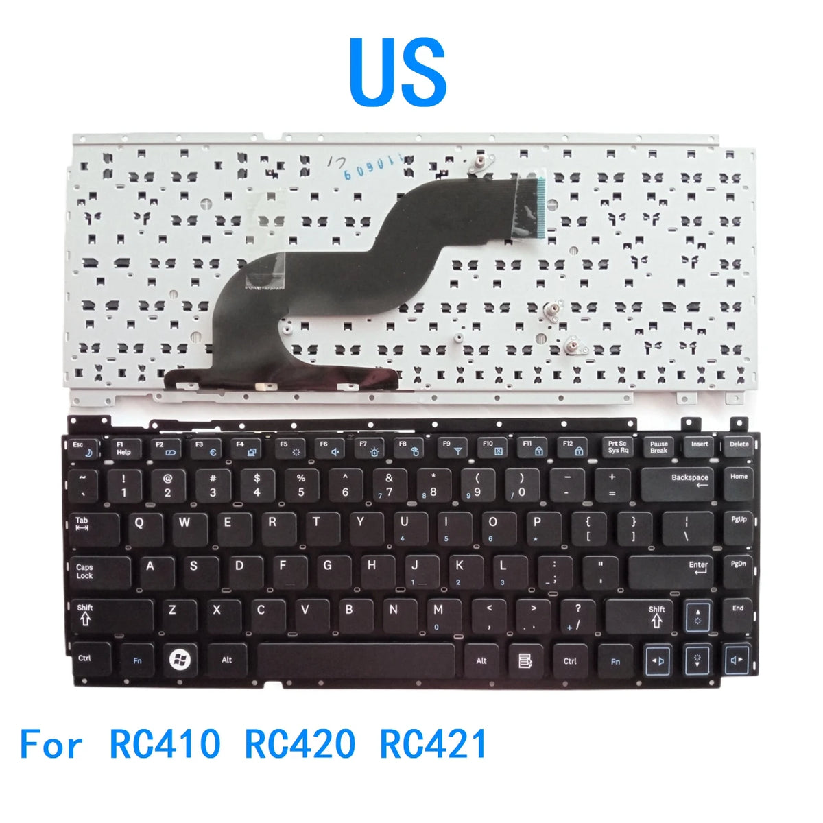 New US Language  Keyboard For Samsung RC410 RC420 RC421 Notebook PC Replacement Keyboard SAMSUNG laptop repair parts