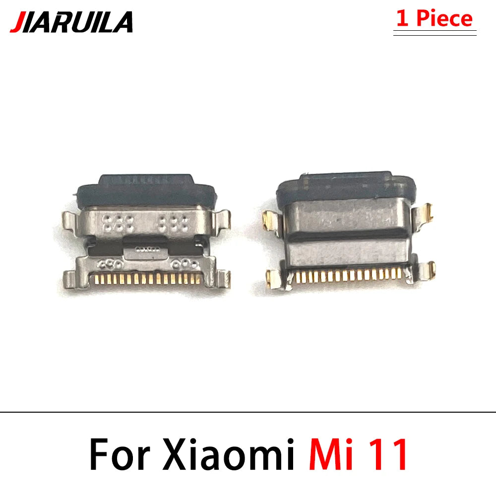 100Pcs New For Xiaomi Mi 8 9 Se 9T 10 10T 11 11T 12 Lite Pro Mi A1 A2 A3 Charger Micro USB Charging Port Dock Connector Socket  Xiaomi  Xiao mi phone repair parts