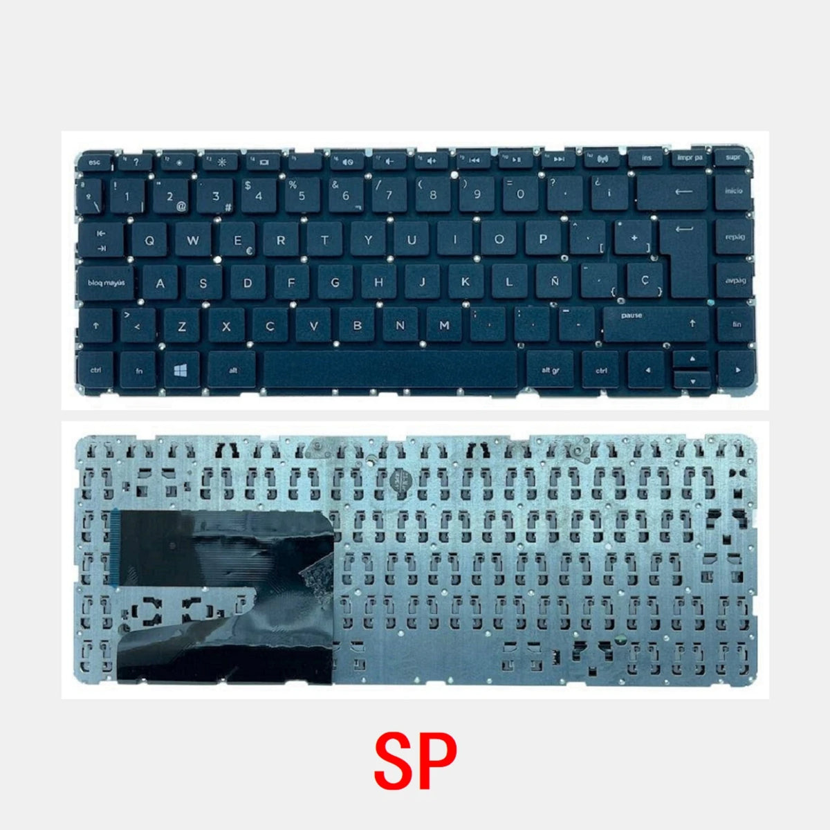New US Spanish Arab Portuguese Laptop Keyboard For HP 240 G2 245 G3 14-N 14-R 14-D 14-G 14-n000 14-w000 14-d000 MP-13M5  HP laptop repair parts