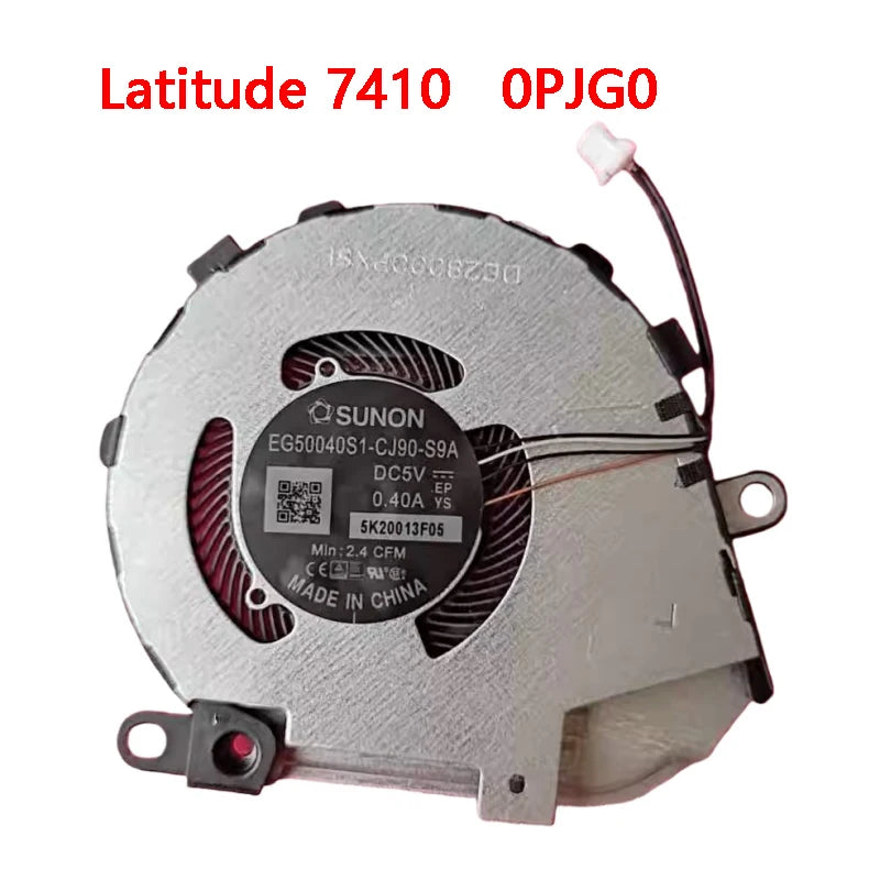 NEW ORIGINAL Laptop CPU Cooling Fan For DELL Latitude 7310 7410 2-in-1 P34S 0YW81W 0PJG0 7310 03NVJ1 Dell laptop repair parts
