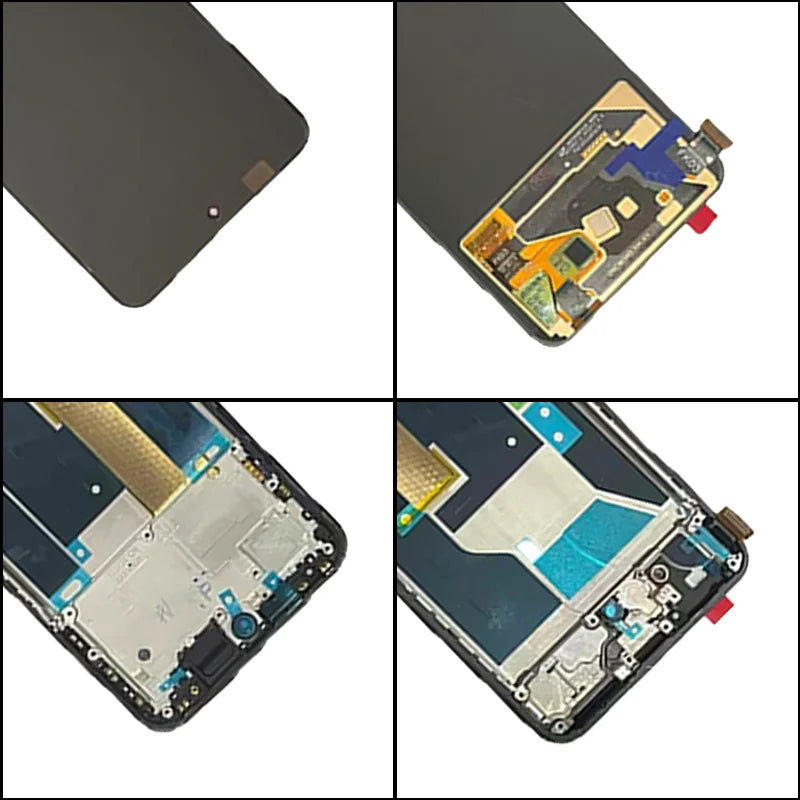 6.67"Super AMOLED For Realme14T Display With Frame For Realme 14T LCD RMX5078 Display Touch Screen Digitizer Assembly  Oppo phone repair parts