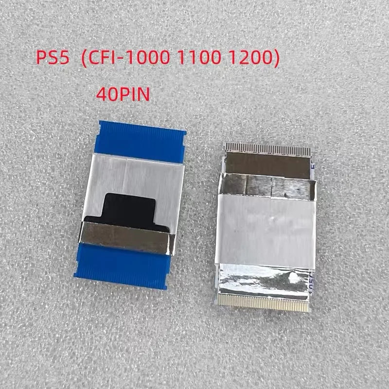 10PCS For PS5 1000/1100/1200/Slim Console Motherboard USB TYPE-C/A Socket Side Board Connection Ribbon Flex Cable 40PIN/50PIN Game console repair parts