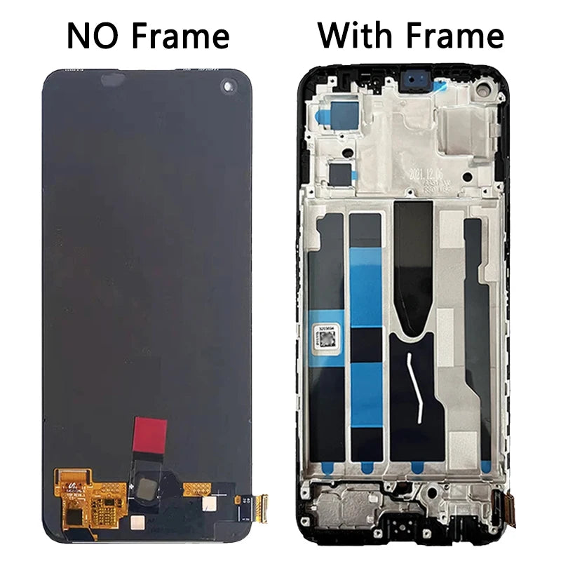 6.43" Tested Reno 7 5G Display Screen For OPPO Reno7 5G LCD CPH2371 Display Touch Screen Digitizer Assembly Oppo phone repair parts Realme phone repair parts