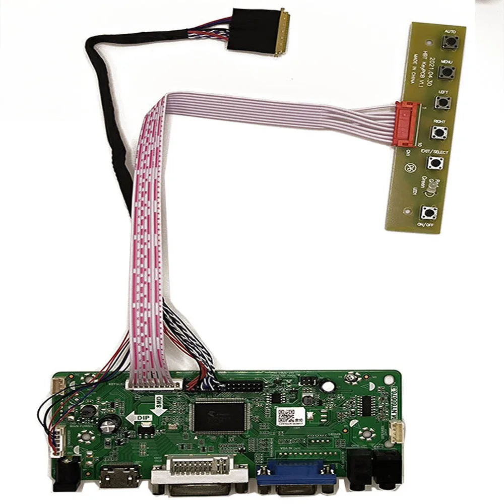 M.NT68676 HDMI+DVI+VGA Driver Board Moniter Kit For Laptop Screen LCD LED Retrofit  (View Clear Product Options) Professional Repair Tools