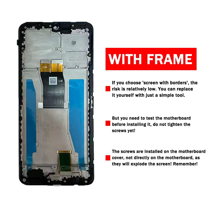 A76 Display Screen Replacement Parts For ZTE Blade A76 5G LCD Z2469N Display Screen +Touch Panel Digitizer Assembly ZTE phone repair parts