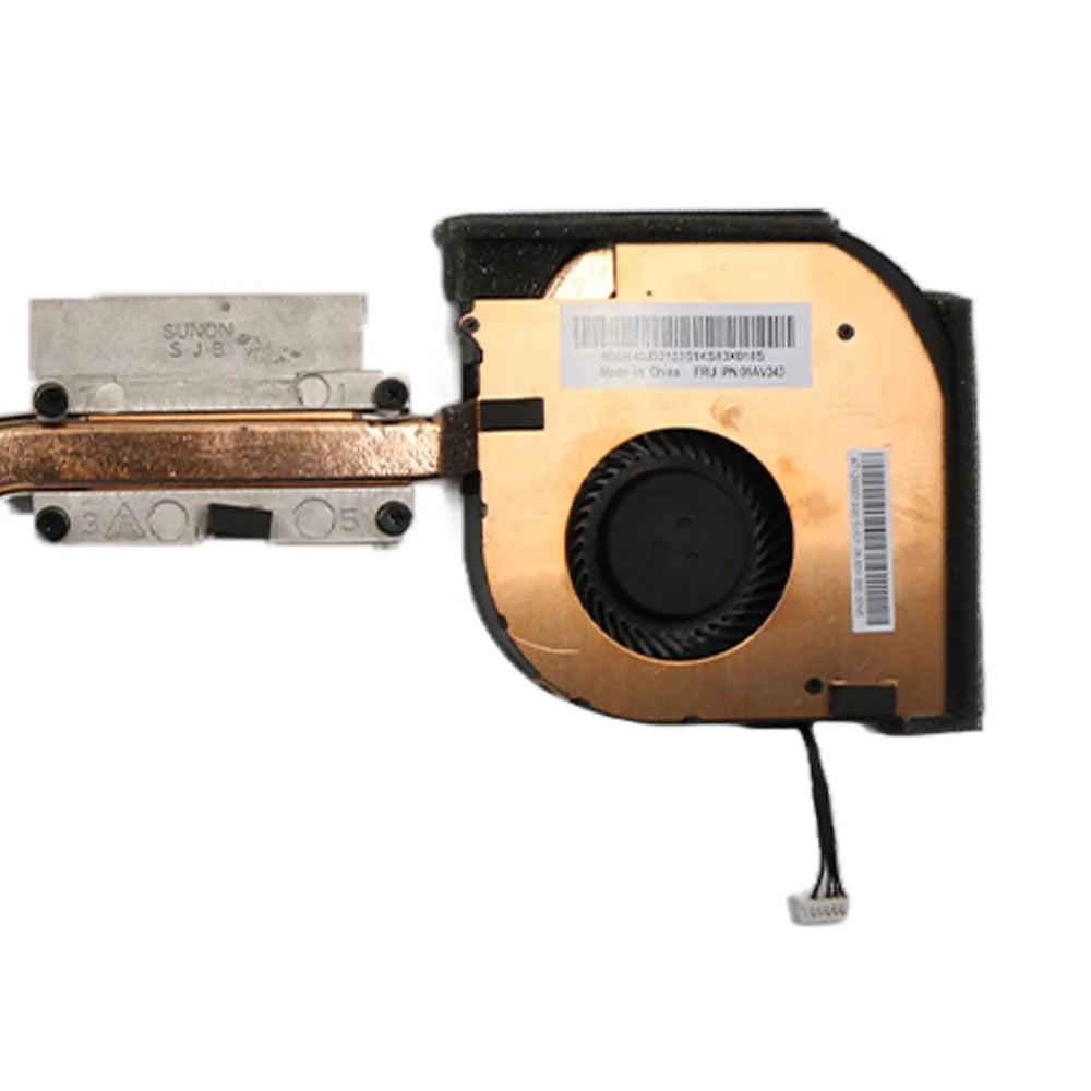 Original For Lenovo ThinkPad P51 Laptop Fan Heatsink CPU Cooler Cooling Fan N17P-Q3 FRU:01AV343 01AV342 Lenovo laptop repair parts