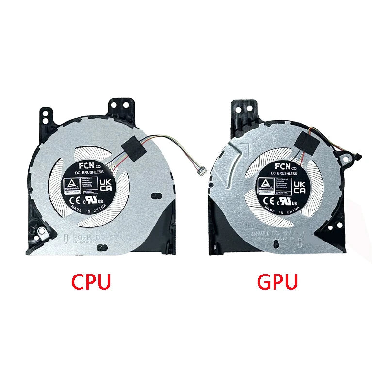 NEW ORIGINAL Laptop CPU GPU Cooling Fan FOR ASUS ROG X 2023 GZ301 Z13 GZ301VU ASUS laptop repair parts