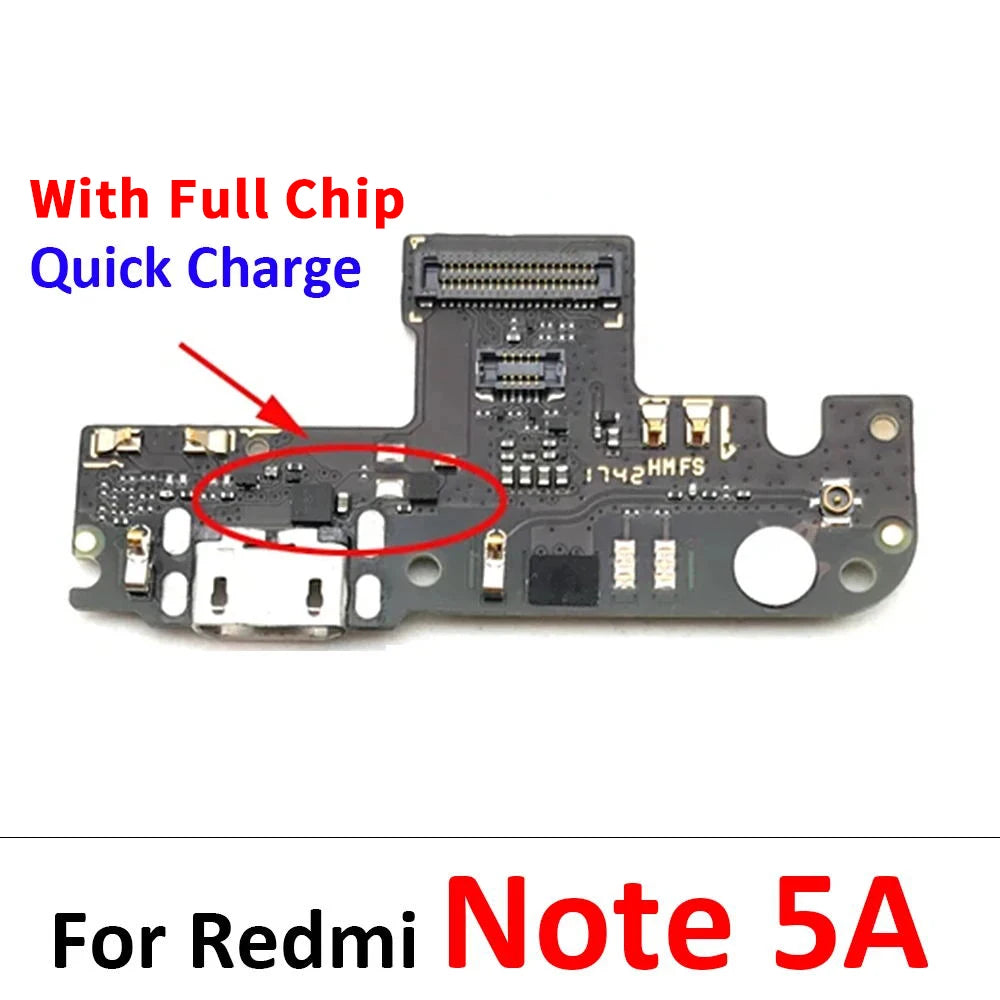 For Xiaomi Redmi 4 Pro Note 5A 7 8 Pro 8 8A 9 9T Poco M3 USB Charge Port Dock Connector Charging Board Flex Cable Xiaomi  Xiao mi phone repair parts