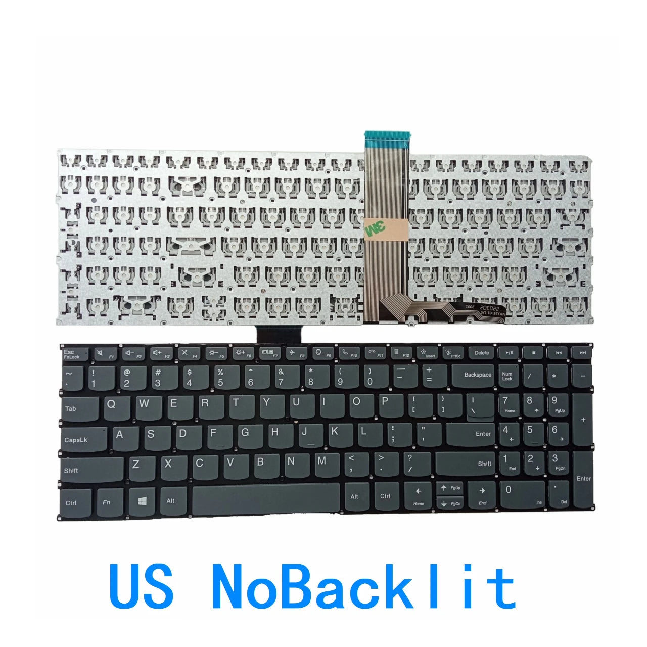 New US Russian Spanish Laptop Backlit Keyboard For Lenovo IdeaPad 5-15IIL05 5-15ARE05 5-15ITL05 15ALC05 S550-15 / AIR 15 2021 Lenovo laptop repair parts