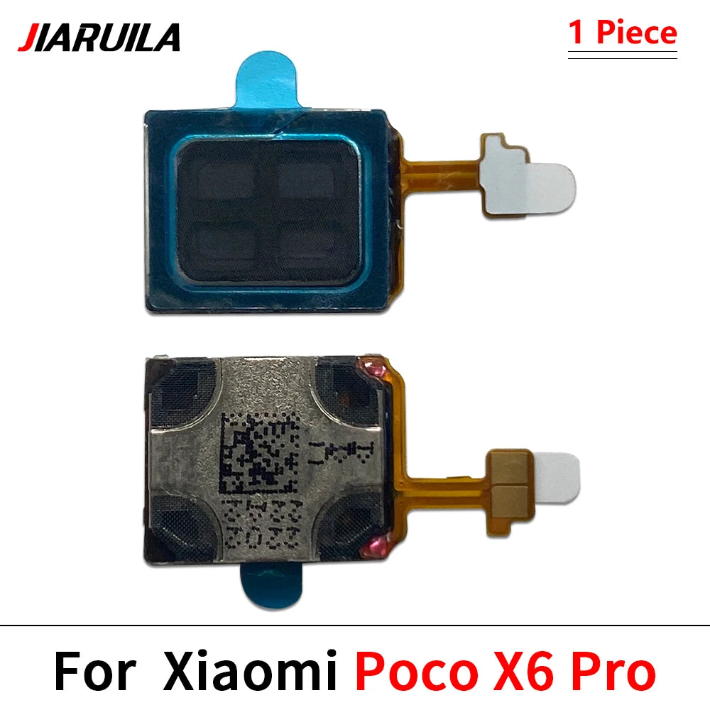 10Pcs, Front Top Earpiece Earphone Ear Speaker Sound Receiver For Xiaomi Poco F1 F2 F3 F4 F5 M3 M4 M6 X3 X4 X6 Pro 5G X3 GT  Xiaomi  Xiao mi phone repair parts