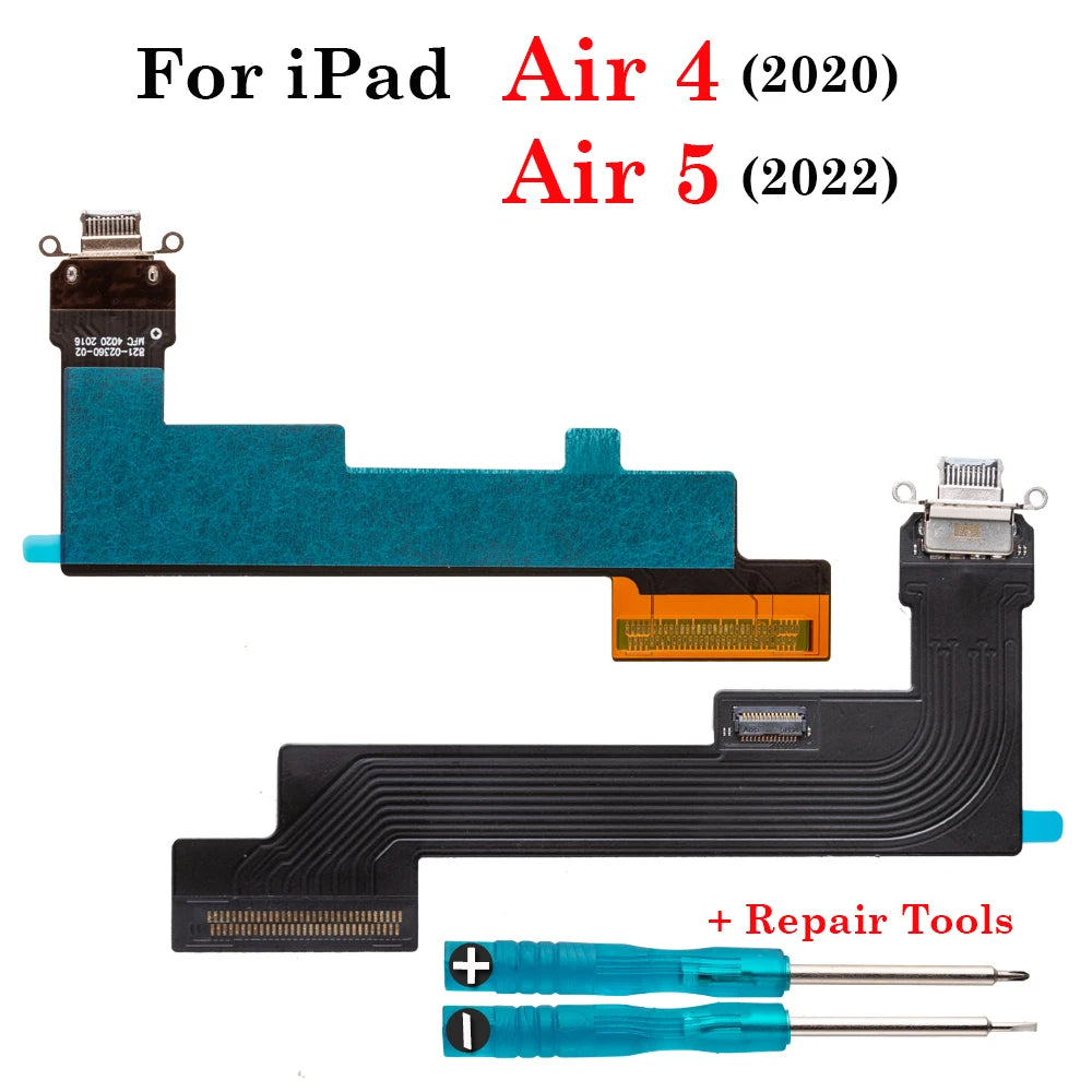 Charging Port Flex Cable For iPad Air 4 2020 Air 5 2022 4G Wifi  USB Charger Port Dock Connector Plug Socket Jack Ribbon iPad tablet repair parts