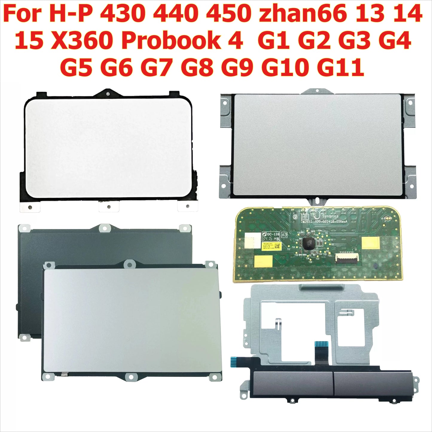 Touchpad for HP 430 440 450 zhan66 13 14 15 X360 Probook 4  G1 G2 G3 G4 G5 G6 G7 G8 G9 G10 G11 trackpad touch track pad