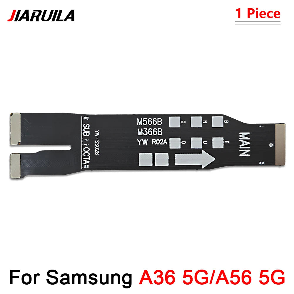 10Pcs, Main Board Motherboard Flex Cable For Samsung A22 A32 A52 A72 A33 A53 A73 A24 A34 A54 A15 A25 A35 A55 A16 A36 A56 4G 5G Samsung phone repair parts