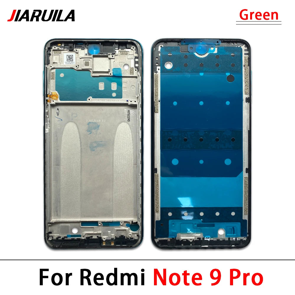 10Pcs/Lot, Housing Middle Frame Bezel Middle Replacement Parts Middle Frame For Xiaomi Redmi Note 7 8 9s Pro  Xiaomi  Xiao mi phone repair parts