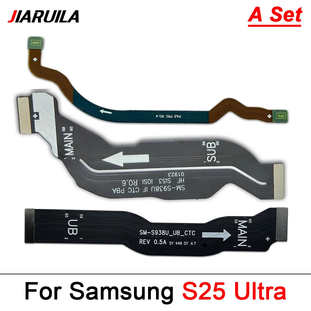 Main Board Mainboard LCD WiFi Signal Antenna Connector Board Flex Cable For Samsung S21 S22 S23 S24 S25 Plus Ultra 4G 5G Samsung phone repair parts