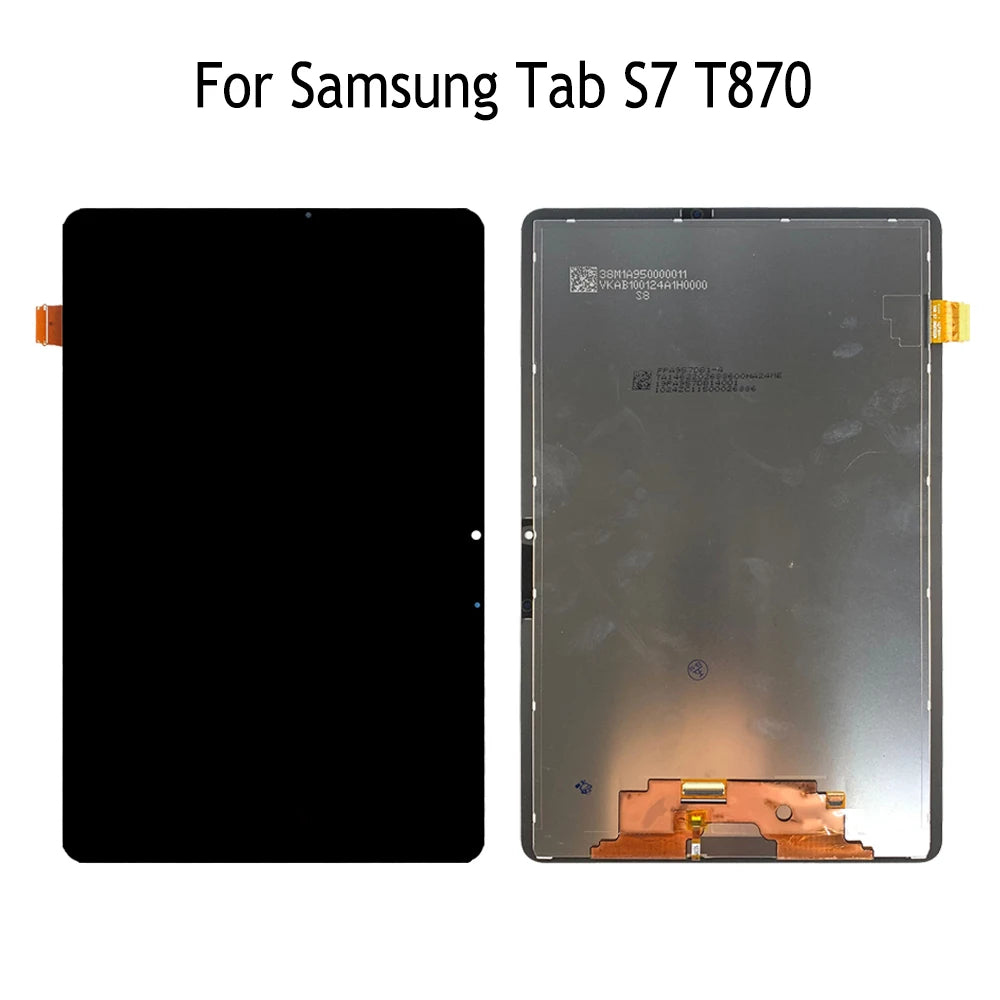 11" High Quality For Samsung Tab S7 SM-T870 SM-T875 SM-T876B T870 LCD Display Touch Screen For Samsung Tab S7 LCD Replacement Tablet repair parts