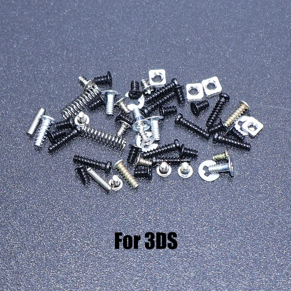 For New 3DS XL DS Lite NDSL PSV PSP 1000 2000 Game Console Replacement Screws Set For Joycon Switch Lite OLED GBM GBA GBC GBP Game console repair parts