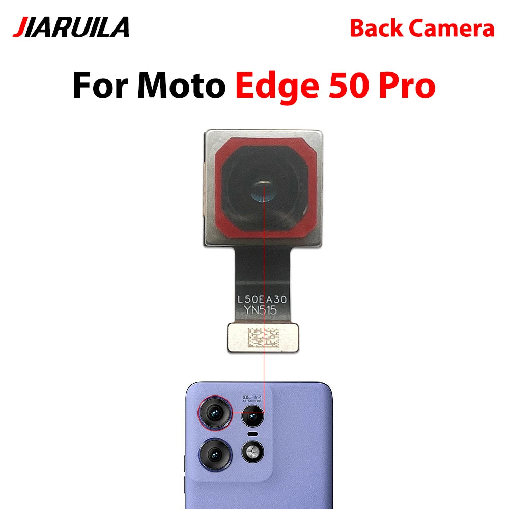 Front Camera Flex Front Back Rear Camera Module Flex Cable For Motorola Moto Edge 20 30 40 50 Neo Fusion Lite Pro Motorola phone repair parts