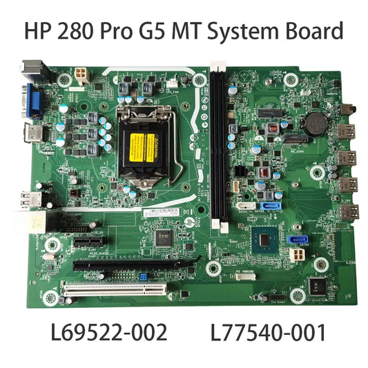For HP 280 Pro G5 MT System Board Mainboard L69522-002 L77540-001 Motherboard  HP laptop repair parts