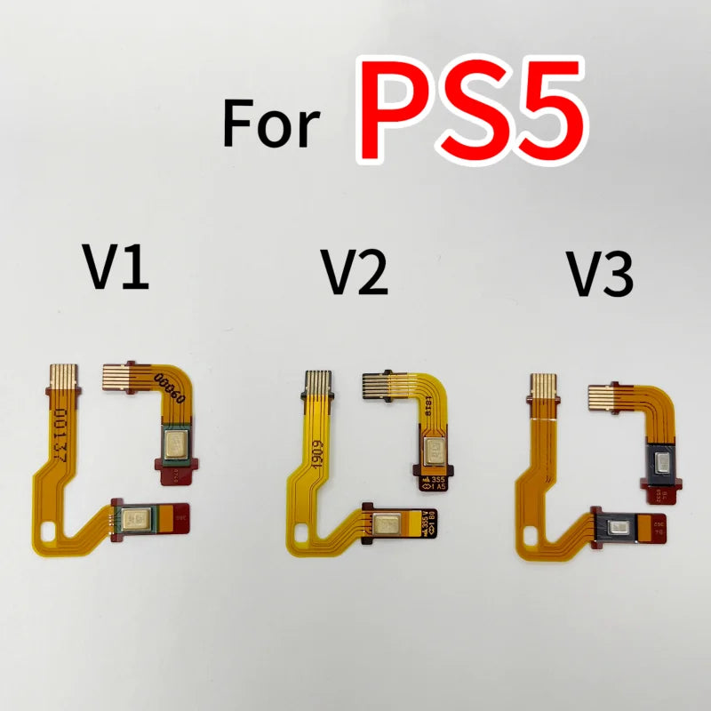20sets Original New for PS5 V1 V2 V3 Controller Microphone Flex Cable for PS5 Dualsense Ribbon Cables with Microphone  Game console repair parts