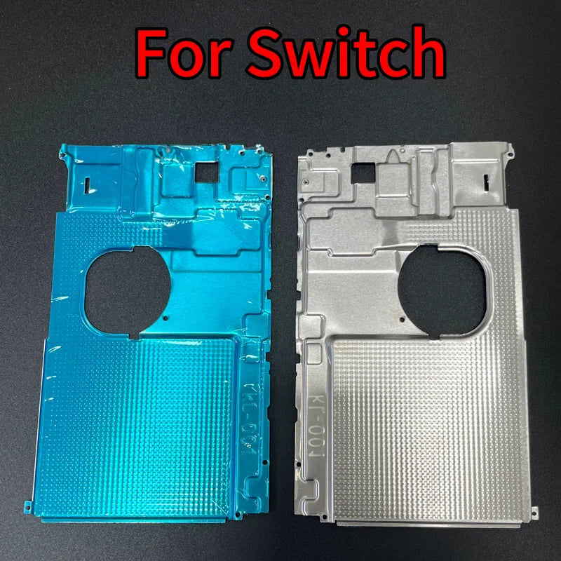 1Piece for Nintendo Switch Aluminum Metal Back Plate Shell for Switch Lite Oled Middle Metal Heat Sink Part  Game console repair parts