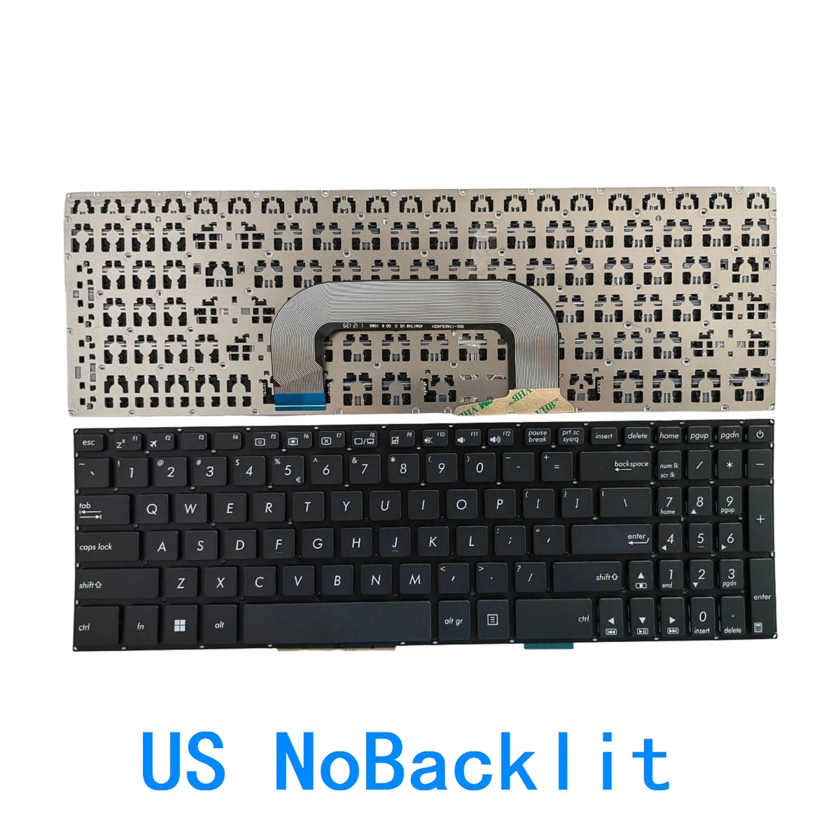 New US Russian Language  Keyboard For ASUS VivoBook Pro 17 N705 N705F N705U N705UD X705 X705C Notebook PC Replacement Keyboard ASUS laptop repair parts