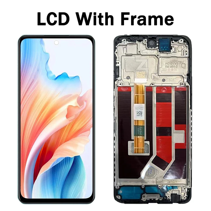 6.72" AAA+ For Oppo A79 5G LCD Display for Oppo A79 LCD Display Touch Screen Digitizer Panel Assembly for Oppo CPH2557 CPH2553 Oppo phone repair parts Realme phone repair parts