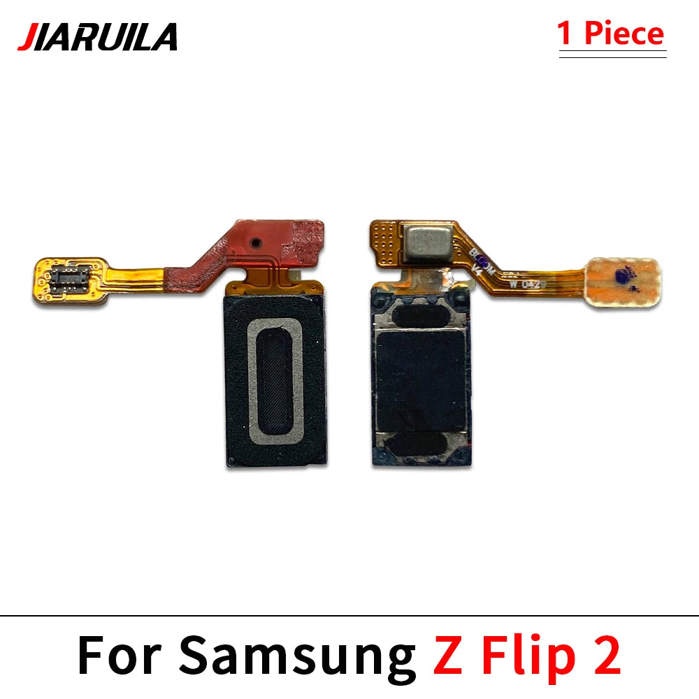 Front Top Earpiece Earphone Ear Speaker Sound Receiver For Samsung Z Flip 1 2 3 4 5 5G Samsung phone repair parts