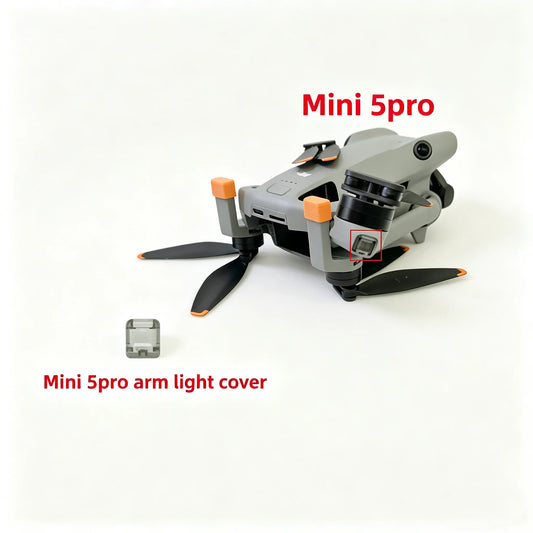 New MINI5PRO Motor Arm Flash Light Cover Shell for DJI Mini 5pro Mini5pro Repair Part DJI repair parts
