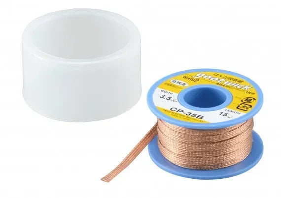 GOOT High Quality Desoldering Wick With Braided Copper Wire CP2015 1515 3015 3515 2515 BGA Solder Paste Remover repair tools Kit Professional Repair Tools