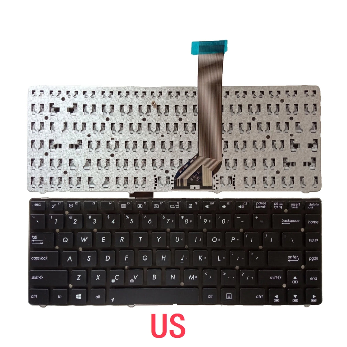 New US Russian Spanish Arab Brazil Laptop Keyboard For ASUS K45 K45A K45VD K45VJ K45VM K45VS Notebook PC Replacement ASUS laptop repair parts