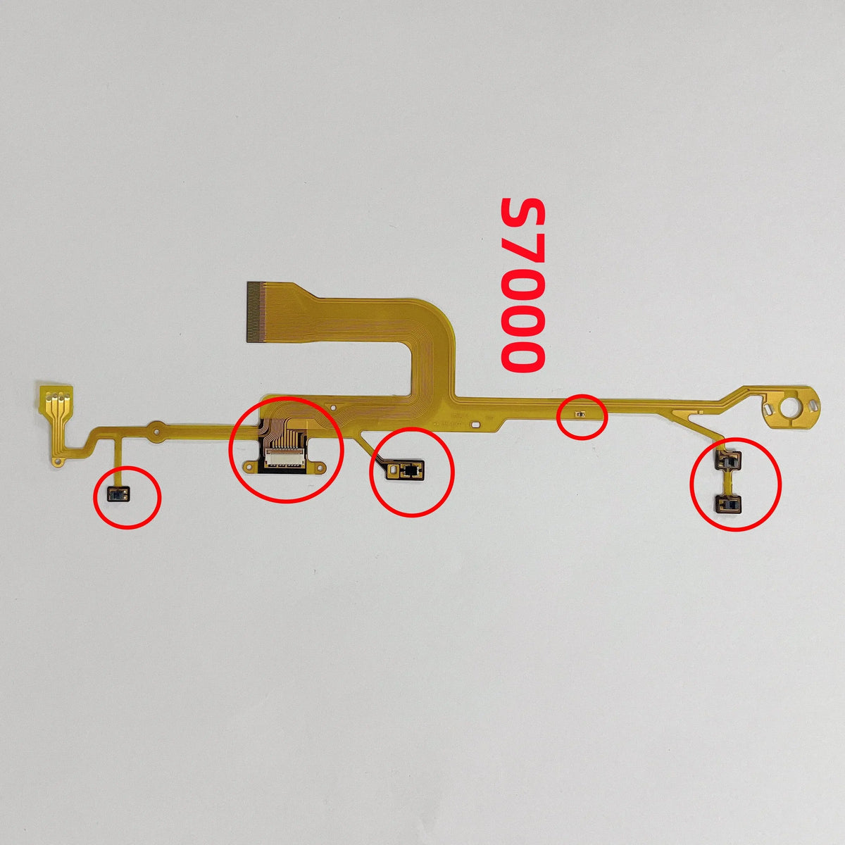 New S7000 Lens Back Flex Cable with Sensor and IC for Nikon S7000 Lens Cable Replacement Part Digital Camera repair parts